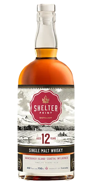 Shelter Point 12 Years Old. Image courtesy Shelter Point Distillery.
