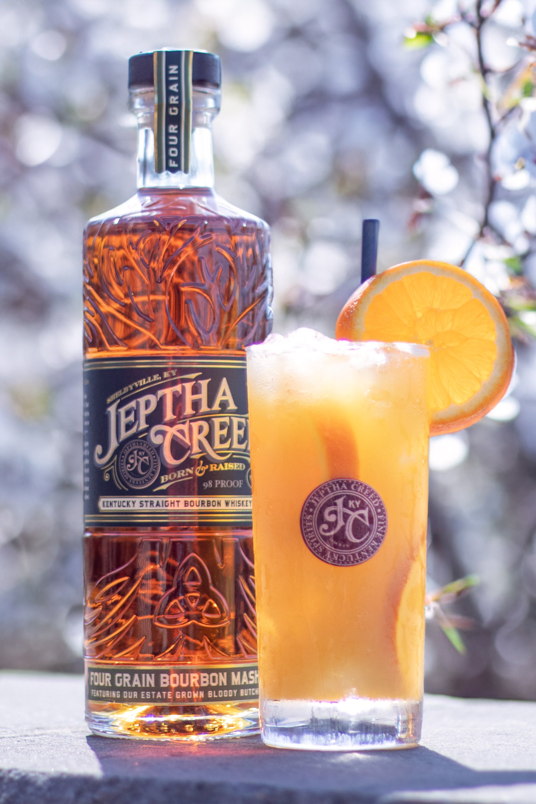 Jeptha Creed's Photo Finish cocktail. Image courtesy Jeptha Creed Distillery.