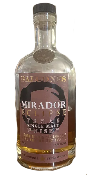 Balcones MIrador Eclipse Texas Single Malt. Photo © 2024, Mark Gillespie/CaskStrength Media.