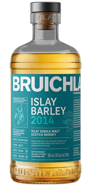 Bruichladdich Islay Barley 2014. Image courtesy Bruichladdich.