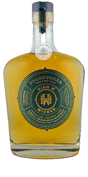 High N' Wicked Foursquare Rum Cask Finish. Image courtesy Altamar Spirits.