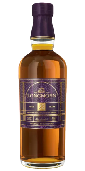 Longmorn 22 Single Malt Scotch. Image courtesy Chivas Brothers.