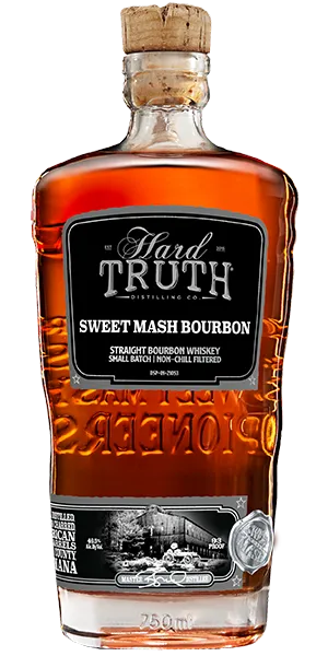 Hard Truth Sweet Mash Bourbon. Image courtesy Hard Truth Distilling.