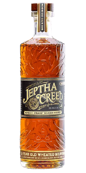 Jeptha Creed Wheated Bourbon. Image courtesy Jeptha Creed Distillery.
