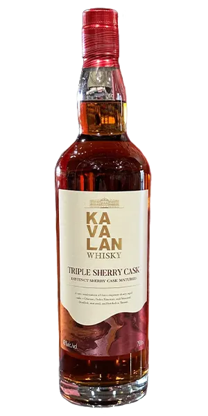 Kavalan Triple Sherry Cask. Image courtesy King Car Distillery.