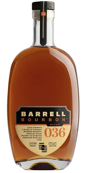 Barrell Bourbon Batch #036. Image courtesy Barrell Craft Spirits.