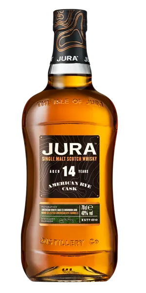 Jura 14 American Rye Cask. Image courtesy Whyte and Mackay.