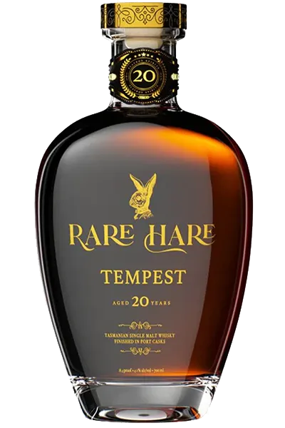 Rare Hare Spirits Tempest Australian single malt. Image courtesy Rare Hare Spirits.