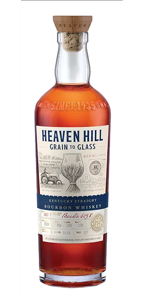 Heaven Hill Grain to Glass Bourbon. Image courtesy Heaven Hill Distillery.