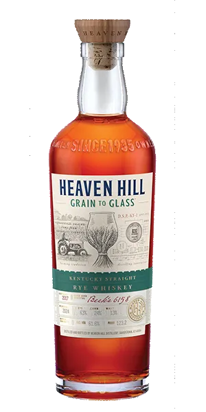 Heaven Hill Grain to Glass Rye. Image courtesy Heaven Hill Distillery.