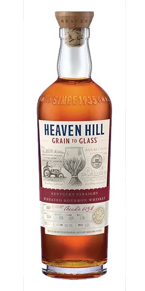Heaven Hill Grain to Glass Wheated Bourbon. Image courtesy Heaven Hill Distillery.