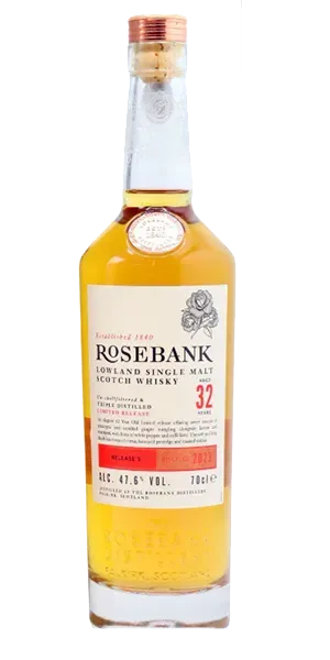 Rosebank 32 Years Old. Image courtesy Ian Macleod Distillers.