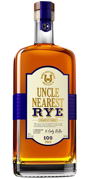 Uncle Nearest Rye Whiskey. Image courtesy Uncle Nearest.