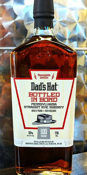 Dad's Hat Bottled in Bond Rye 2024 Edition. Image courtesy Dad's Hat.