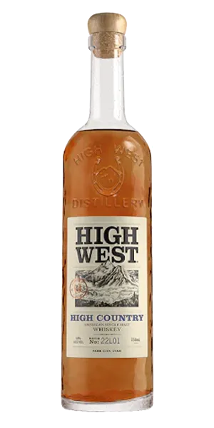 High West High Country Single Malt. Image courtesy High West Distillery.