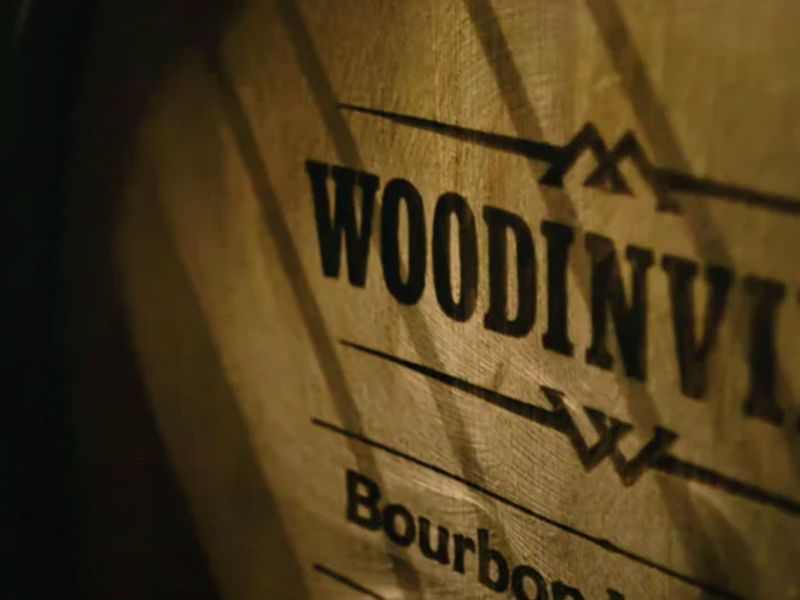 A maturing barrel of Woodinville whiskey. Image courtesy Woodinville Whiskey Co.