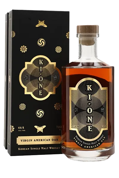 Ki One Virgin American Oak. Image courtesy The Whisky Exchange.