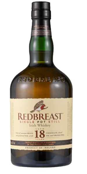 Redbreast 18 Years Old. Image courtesy Irish Distillers.