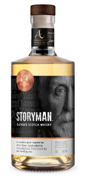 Storyman Blended Scotch Whisky. Image courtesy Storyman Whisky.