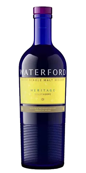 Waterford Heritage: Goldthorpe Irish Single Malt. Image courtesy Waterford Whisky.