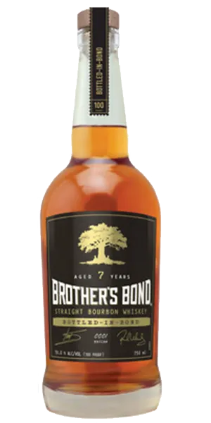 Brother's Bond Bottled in Bond Bourbon. Image courtesy Brother's Bond.