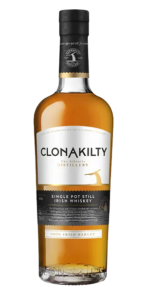 Clonakilty Single Pot Still Irish Whiskey. Image courtesy Clonakilty Distillery.