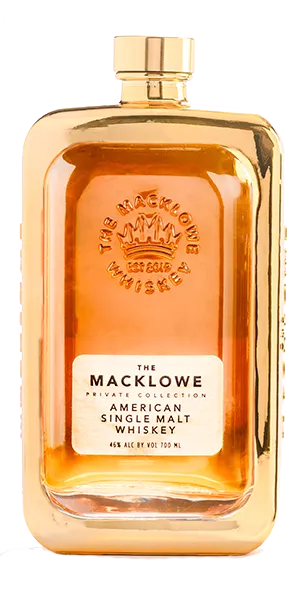 The Macklowe American Single Malt. Image courtesy The Macklowe Whiskey.