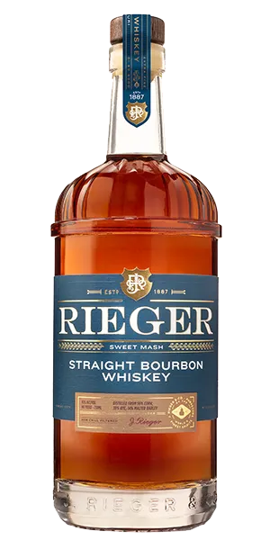 Rieger Straight Bourbon. Image courtesy J. Rieger & Co.