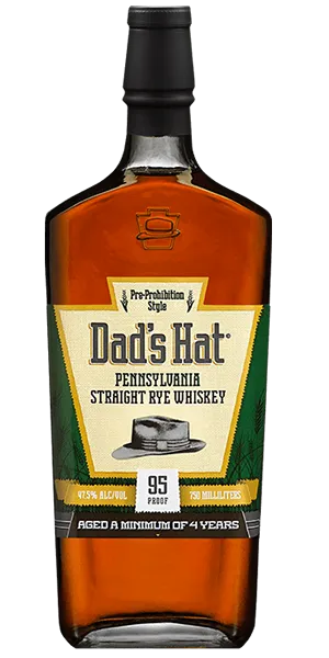 Dad's Hat Pennsylvania Straight Rye. Image courtesy Dad's Hat Whiskey.