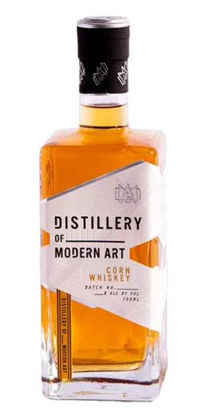 Distillery of Modern Art Corn Whiskey. Image courtesy Distillery of Modern Art.