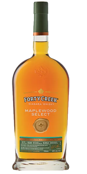 Forty Creek Maplewood Select. Image courtesy Forty Creek Whisky.