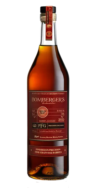 Bomberger's PFG Bourbon. Image courtesy Michter's.
