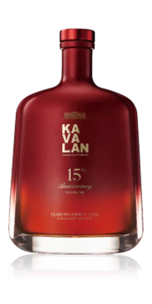 Kavalan 15th Anniversary Oloroso Sherry Cask. Image courtesy King Car Group.