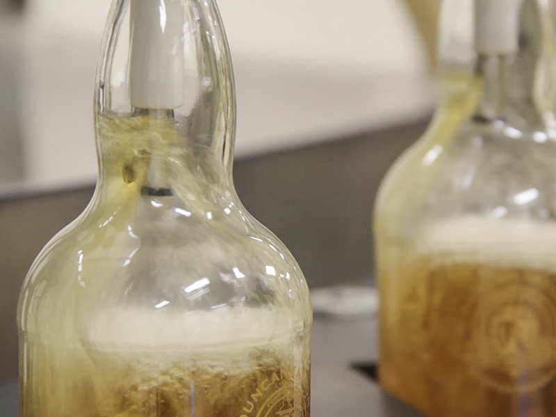 Bottles on the line at Duncan Taylor & Co. File photo ©2025, Mark Gillespie/CaskStrength Media.