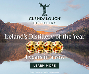 Glendalough: Ireland's Distillery of the Year.