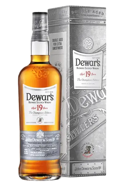 Dewar's 19 Champions Edition 2025. Image courtesy John Dewar & Sons.