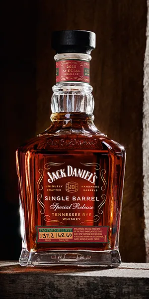 Jack Daniel's Single Barrel Special Release Tanyard Hill Rye. Image courtesy Jack Daniel's.