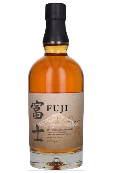 Fuji Single Malt Japanese Whisky. Image courtesy Kirin Brewing.