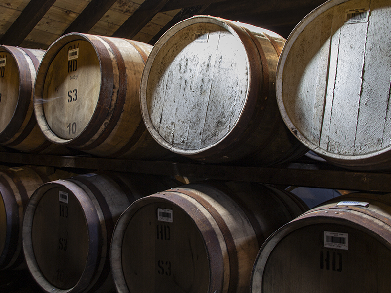 Barrels at Highland Park Distillery in Scotland. File photo ©2026, Mark Gillespie/CaskStrength Media.